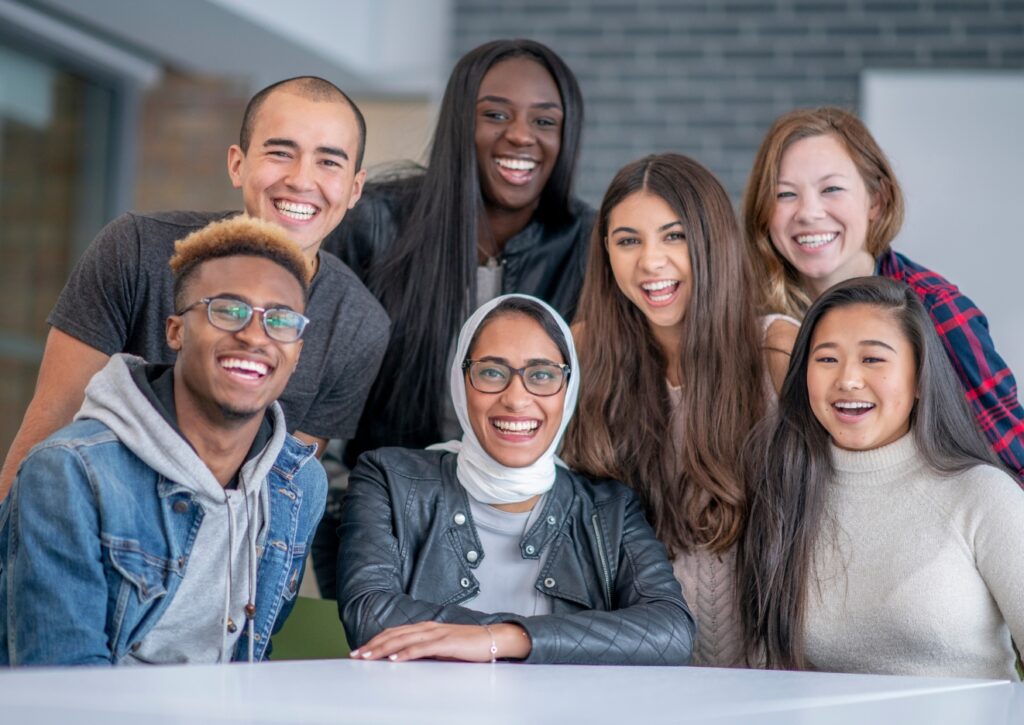 group of people from different countries